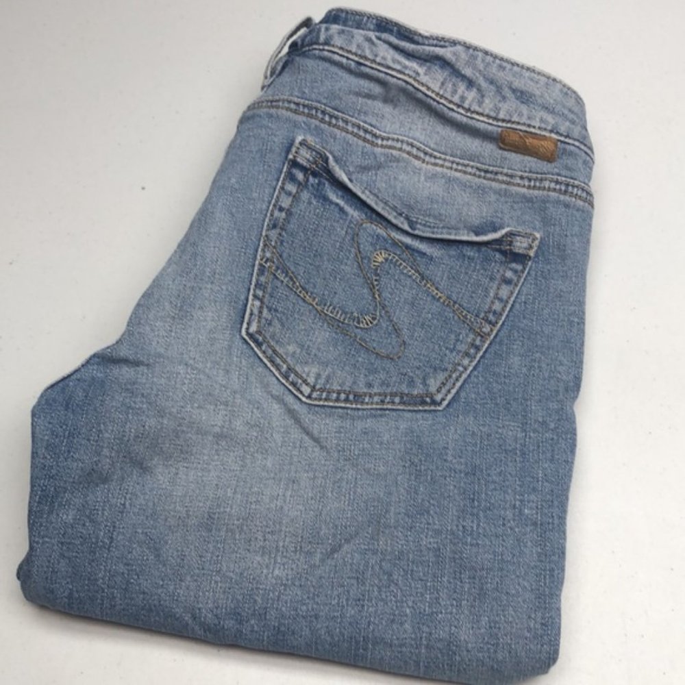 RETRO SILVER LEXI SHORT JEANSHORTS 29x9 😎